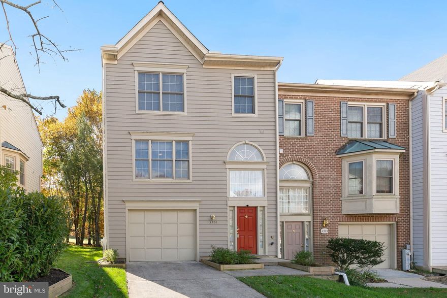 This stunning townhome at 5351 Tarkington Place in Columbia showcases warmth, style, and meticulous care in every corner. The inviting main level welcomes you with gleaming hardwood floors, elegant moldings, and large windows that fill the space with natural light. The spacious living and dining areas flow effortlessly, creating the perfect setting for both everyday living and entertaining. The updated kitchen features sleek stainless-steel appliances, granite countertops, tile backsplash, and ample cabinetry, opening to a bright breakfast nook that overlooks the serene backyard and golf course beyond. Upstairs, the primary suite feels like a private retreat, offering generous closet space, plush carpet, and a beautifully refreshed ensuite bath. Two additional bedrooms are equally well-appointed, each with fresh paint, modern fixtures, and abundant light. The lower level provides a cozy, versatile space ideal for a family room, home office, or gym, complete with recessed lighting and walk-out access to the patio. Every system has been thoughtfully maintained or upgraded, including a new roof (Sept 2025), hot water heater (2022), and UV light installed on the HVAC for improved air quality. Outside, the home’s rear setting steals the show—backing to open green space and the golf course for a peaceful, private view year-round. Conveniently located just minutes from major highways (I-95, MD-32, US-29) and the vibrant Merriweather District with shopping, dining, and entertainment, this residence perfectly balances modern updates, classic charm, and an exceptional location.