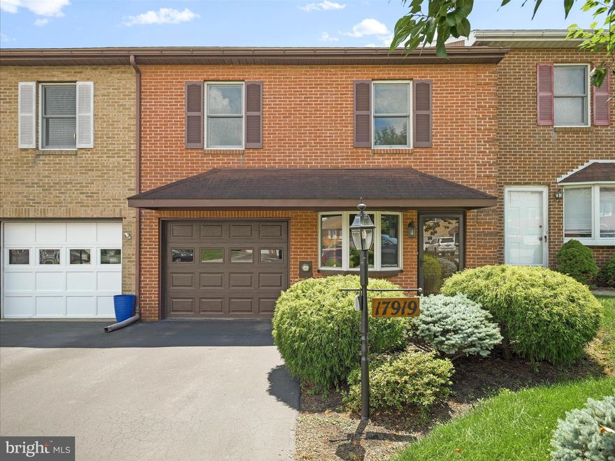 LOCATION, LOCATION, LOCATION  Minutes to I 70. Priced out of suburban DC and Baltimore, look no further. This  one owner, all brick, 3 bedroom 2.5 bath has been lovingly maintained,  Kitchen has granite countertops and beautiful backsplash. Pantry off of hallway.  All appliances convey including washer and dryer that is on bedroom level. Family room off kitchen accesses the oversized deck that has retractable awning that covers the entire deck when opened. Between the large living room and family room there is lots of living space.  Nice sized bedrooms upstairs. Primary bedroom suite is oversized and includes full bath. Seller has installed aluminum pull down stairs to floored attic allowing for loads of storage.  Single car garage that is carpeted and has additional storage space. No double taxes since property is in the county.