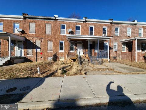 Townhouse For Sale - 3208 Elmley Avenue<br/> BALTIMORE, MD 21213