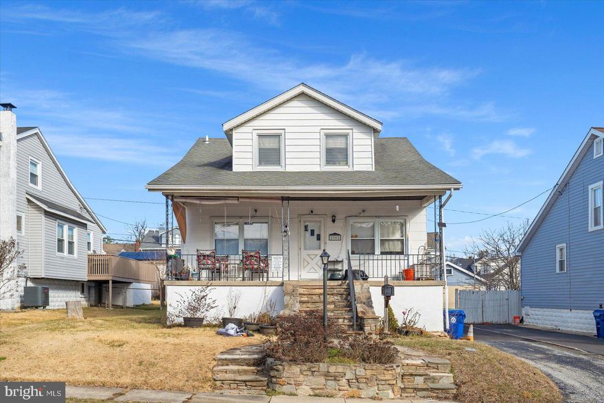 Plenty of room in this home. With 5 bedrooms plus that bonus bedroom in the finished lower level you will have a multitude of possibilities. The main floor with living room, separate dining room and kitchen also has two bedrooms and an updated full bath. The upper level has 3 additional bedrooms. And besides the bonus bedroom in the finished lower level there is an office, large pantry, laundry w/ wash sink, finished second flush, storage and utility room. Lower level has interior connecting stairs and walk-up exterior entrance.
Front and rear covered porch, fenced rear yard and great patio firepit area.  Driveway for off street parking and over-sized shed.