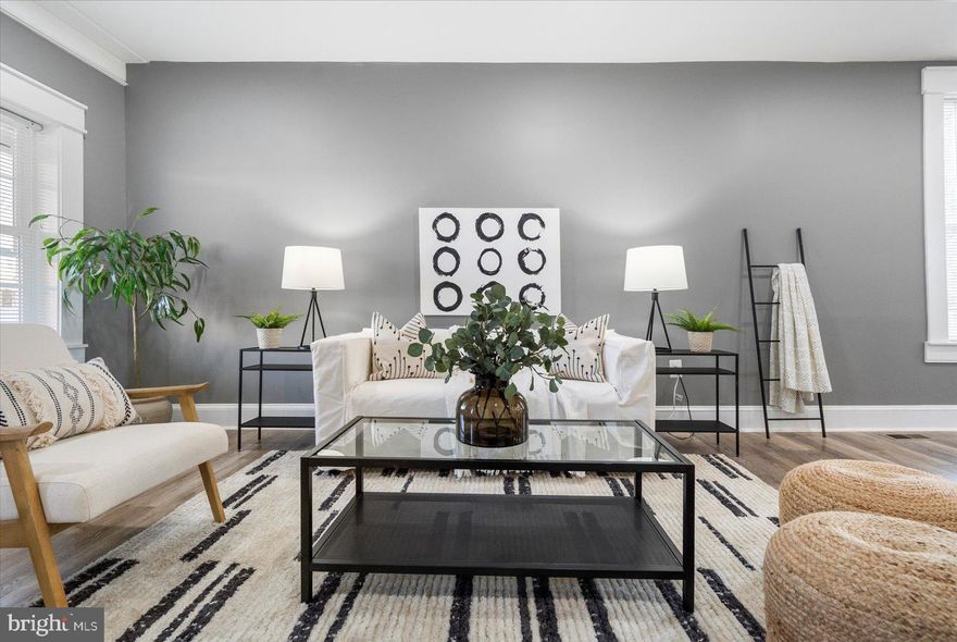 Welcome Home to 400 S Augusta Avenue!!  This Beautifully updated single family home has the space you need to create a life you desire!!  Boasting an array of sleek finishes throughout this 5 Bedroom, 2.5 Bathroom has so much to offer!!  The main level offers an open concept layout with spacious living room. dining area, Kitchen, entry level primary bedroom with primary bathroom, half bathroom and laundry room.  Kitchen Boasts granite counters, S/S appliances, large island and wine bar.  The second floor offers a large den great for a 2nd living area, 3 large bedrooms and 1 full bathroom.  The 3rd floor offers a 5th bedroom and bonus room perfect for an office or other possibilities.   Freshly painted, all new flooring throughout, large deck perfect for relaxation and SO MUCH MORE!!  This home truly has it all!!  Book your private showing today before it's gone!!