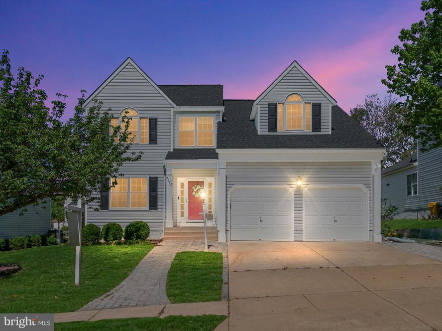 Welcome to 2322 Golden Chapel Road. Nestled on a quiet road within the highly sought-after Piney Orchard Community, this home has been meticulously maintained and is move-in ready! You will be drawn in by the inviting curb appeal and then step through the front door to a spacious entry that leads to the sunlit formal living and dining rooms. From the dining room, step in to the updated kitchen featuring custom cabinetry, SS appliances and granite countertops and a breakfast nook that leads to the back patio and flat, well landscaped yard to enjoy outdoor living. The kitchen opens to a cozy family room with a fireplace making this open concept layout ideal for entertaining. Rounding out this floor is a convenient half bath and practical mudroom leading to the attached 2-car garage. On the upper level of the home are 3 large bedrooms. The 2 secondary bedrooms share a hall bath and the master suite features a spacious en-suite with dual walk-in closets. Need additional storage? This home offers a HUGE storage closet off of the master bedroom! Perfect for anything you need to keep on hand but tucked away. Head down to the finished basement to a clean and spacious entertainment area including a wet bar for hosting all of those get togethers and movie nights. The basement houses the fourth bedroom and third full bathroom, perfect for guests. Even MORE storage can be found in the unfinished storage room in the basement as well as laundry. Roof and Gutters 2020, Water Heater 2023, Basement remodel 2023

Living in the Piney Orchard Community means you have access to 4 pools, multiple parks throughout the community, walking trails, tennis courts and a community center with a fitness center. Its prime location provides effortless access to Ft. Meade, major commuter routes, the MARC train for easy access to Baltimore and Washington D.C., and the vibrant Waugh Chapel Town Center with its diverse shopping, dining, and entertainment options.
Welcome Home.