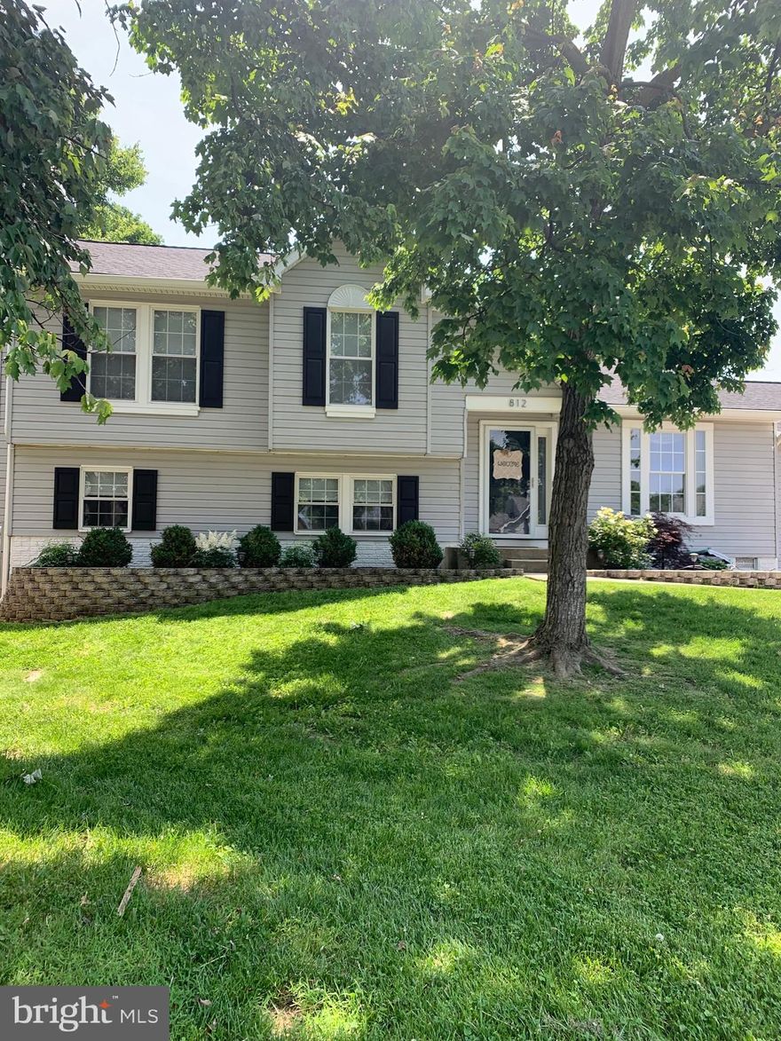 Welcome to 812 Vacation Drive.  Beautiful home in cul-de-sac features 4 bedrooms and 2 full baths.  Stainless appliances in kitchen with granite counter tops.   LVT flooring on main level and laundry room. Custom closet in primary bedroom.  Walkout from laundry room or dining area slider to paver patio. Conveniently located to Ft Meade, NSA, BWI, commuter routes and dining/shopping.