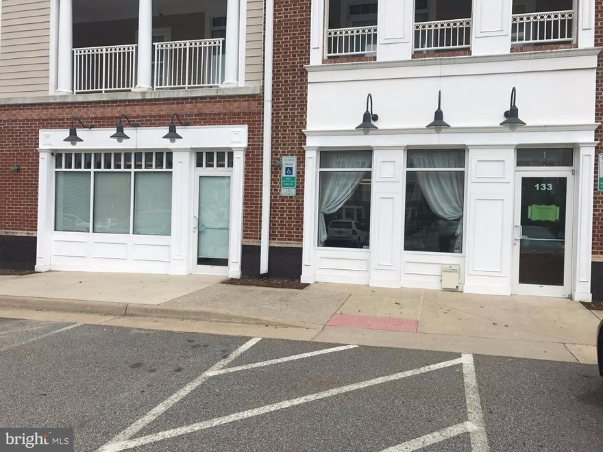 Rarely available Double combined Retail store front units 129 and 133**Two first floor units combined give you 1,600 finished sq ft **Currently being used as salon*$2,500.00 NNN (CAM $400 per unit)**ADA approved bathroom**Ample parking**Convenient location just of PW Parkway*flexible zoning allows, office, dental, medical, Deli/restaurant, hair salon, barber etc.... owner agent**ALSO LISTED FOR SALE