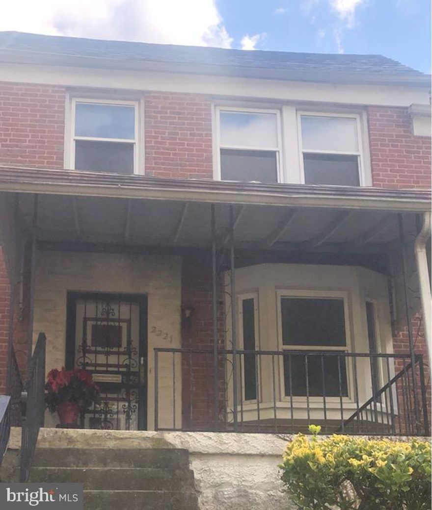 Nice tucked away location. 3 nice size bedrooms with beautiful wood floors and a 1st level 1/2 bath. The kitchen is a few updates to make this home a steal at this price. The basement is un finished  but is very bug and ready to finish the way you want it. The best feature is the covered rear patio which actually seems like an outdoor oasis. Call today very easy to show the Sellers are offering 6% seller help.