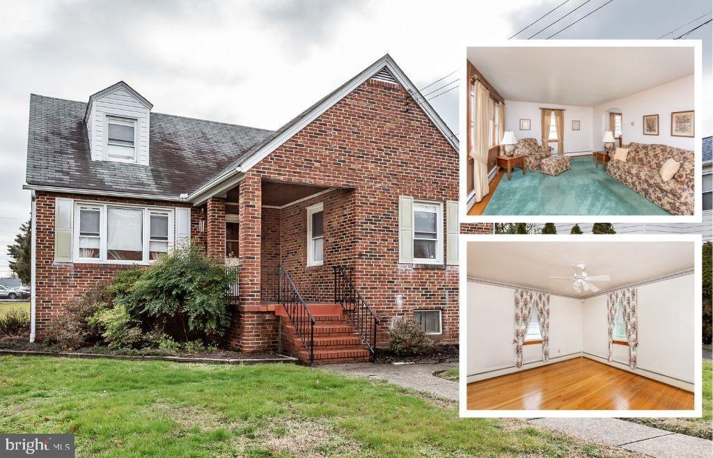 Don't let "as-is" fool you- this home is MOVE IN READY, it's just waiting for its new owner to put their cosmetic stamp on it! Loved by original owners for over 68 years! Brand NEW boiler, hot water heater 1 year NEW, replacement windows, and recently replaced washer & dryer. Gorgeous wood floors, spacious eat-in kitchen, 2 convenient 1st floor bedrooms with full bath! Upstairs boasts 2 spacious bedrooms and the basement makes a great family room with a full bath and additional bedroom. Large flat lot with a 2 car garage. Such a steal for the price!!
