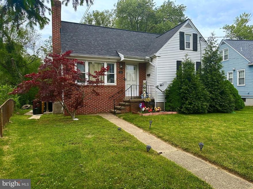 Charming single-family home in Willowdale neighborhood, Maryland! This stunning cape cod style home offers a perfect blend of comfort, modern updates, and ample outdoor space. With its prime location and attractive features, this property is sure to capture your heart. 
The kitchen features updated appliances, while the gas and wood burning fireplaces create a cozy ambiance. The main floor features a desirable master suite for easy living. You'll also find a bonus room that can be used as an office or bedroom. This home includes two full bathrooms, perfect for accommodating a growing family or hosting guests, along with an additional half bathroom for added convenience. Additionally, the fully finished basement includes a bar area, offering endless entertainment possibilities. 
Step outside to the deck and patio, overlooking the fenced in,  spacious backyard that is exceptionally large for the area. You'll have ample room for children to play, pets to roam, and gardening enthusiasts to unleash their creativity. The roof was recently replaced, ensuring peace of mind for years to come. Don't miss the opportunity to make this remarkable property your own.