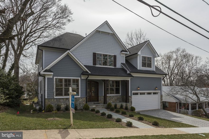 Approximately 5,300 sqft of fine finishes, detailed molding and millwork, Coffered ceiling, custom built-ins and cabinetry. BRIGHT Sunny walk-out basement. Tremendous value considering the beautiful details, solid woods, tile and stone used throughout the home. Must see it to appreciate! Very close walk to Lee Harrison shopping center, and metro. Agent is an owner.