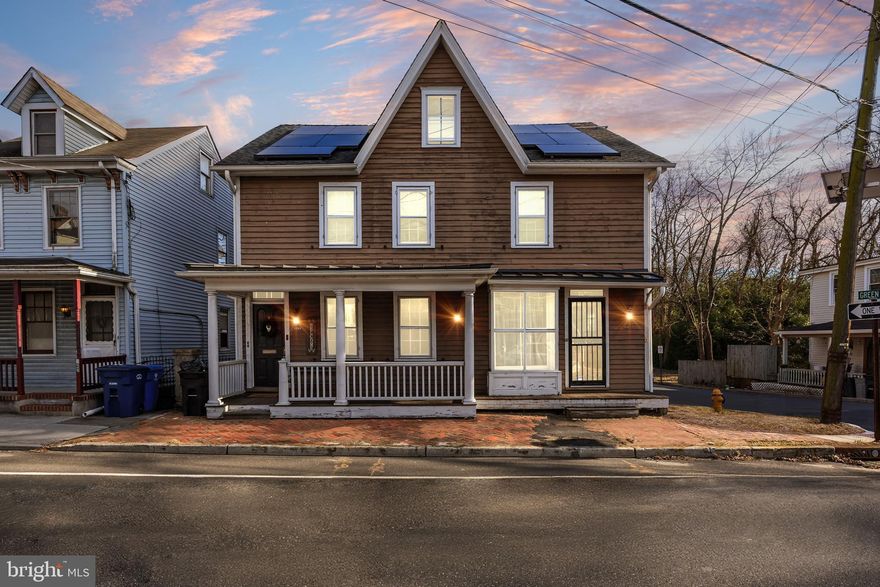 Discover a rare opportunity to own a piece of Mount Holly’s history. Once a duplex now an huge single family!!!  Originally a food and grain store, this beautifully preserved historic property blends distinctive character with modern potential. This home features 4 spacious bedrooms and a possible 5th! The enormous primary suite includes a loft and dedicated office space — perfect for working from home or creating a private retreat. When walking into the bedroom it really gives a WOW factor! The large basement is ideal for storage, workshop space, or future expansion. Outside you have your own private driveway for two cars. This is a valuable amenity in the downtown district. Some recent upgrades include fresh paint, new sewer line, newer kitchen, tankless hot water heater, and electric panel. Situated in the highly walkable Historic Mount Holly district, and steps from local restaurants, cafés, boutiques, parks, sports fields music venue, and community recreation areas. Don’t let this one of a kind home slip away! Book your showing before this home is gone!