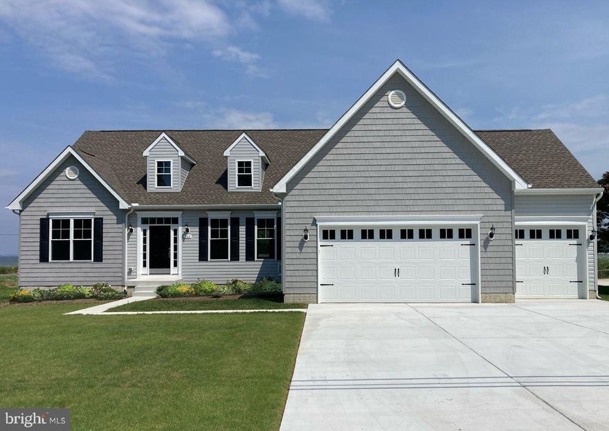 New Construction to be built in Queen Anne Colony. Water Privileged plus a community park and kayak launch. A serene lifestyle awaits you for full-time living or vacation home, all on 1 level.  Make this your home with your personal selections,  
The best of Eastern Shore living at the first exit just 5 minutes from the Bay Bridge. Enjoy your home as well as golf, hiking trails, and fine dining. Welcome home.