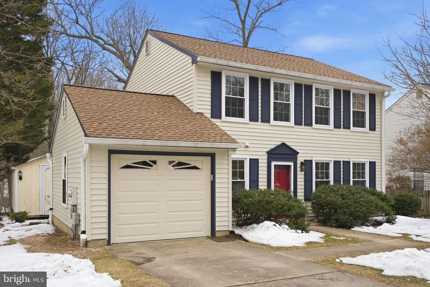 Welcome to 394 King’s College Drive in the tranquil community of College Manor. This Colonial style home offers a fantastic location just minutes from downtown Annapolis, the Naval Academy, shopping, dining, and major commuting routes, giving you convenience while still enjoying a peaceful setting.
The home features three bedrooms, two and a half baths, and an attached one-car garage. Major exterior updates include a new roof and new siding, adding fresh curb appeal and peace of mind. Inside, Brazilian cherry hardwood floors run throughout, bringing warmth and character to the home. The kitchen has been updated with new countertops, backsplash, and appliances, creating a clean, modern space ready for everyday living and entertaining. The sunlit family room is a standout, featuring built-in bookshelves and a cozy woodstove.
Out back, enjoy the spacious deck overlooking woods and conserved land, offering a natural extension of your living space. There’s also an upgraded shed with electricity and insulation, perfect for a workshop, hobby space, or extra storage.
Community playground and walking path at the end of the block. Access to the Broadneck Peninsula trail is at the entrance to the community. Less than 5 minutes to Anne Arundel Community College.
A great opportunity in a tucked-away neighborhood, yet close to everything the area has to offer.