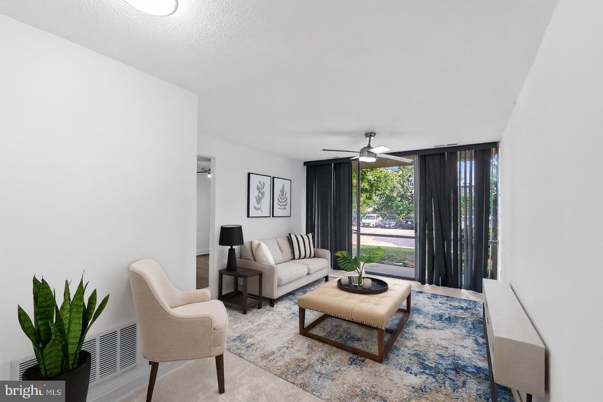 Welcome to this bright and spacious main-level condo featuring 1 bedroom, 1 bathroom, and a versatile den perfect for a home office, guest space, or additional storage. Enjoy abundant natural light, a private balcony, and a renovated kitchen with stainless steel appliances, white subway tile, and white shaker-style cabinetry. Located just a mile from the upcoming Takoma‑Langley Purple Line Station, this home offers excellent transit access and convenience. With bus routes, shopping centers, and parks nearby, it's well-situated for commuters. This unit is a great option for first-time buyers or investors looking for an affordable property with strong potential in a transit-connected location. Schedule a showing today!