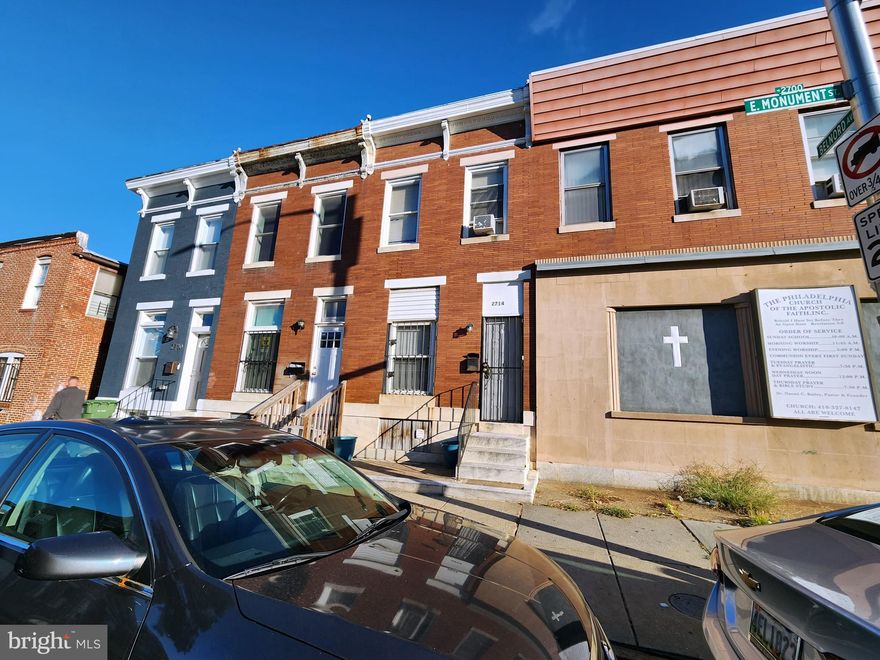 ONLINE AUCTION: Bidding begins 10//2023 @ 10:00 AM. Bidding ends 10//2023 @ 12:40 PM. List Price is Suggested Opening Bid. 2 Properties on E Monument Street located in East Baltimore near John Hopkins Hospital. Both properties are section 8 rentals. See below for details regarding rental information. Residents can enjoy the nearby attractions such as John Hopkins Hospital, Patterson Park, Northeast Market, John Hopkins Metro Station, Clifton Park, & Clifton Park Golf Course. Easy Access to Major Traffic Artery Orleans St. Deposit: $7,500.