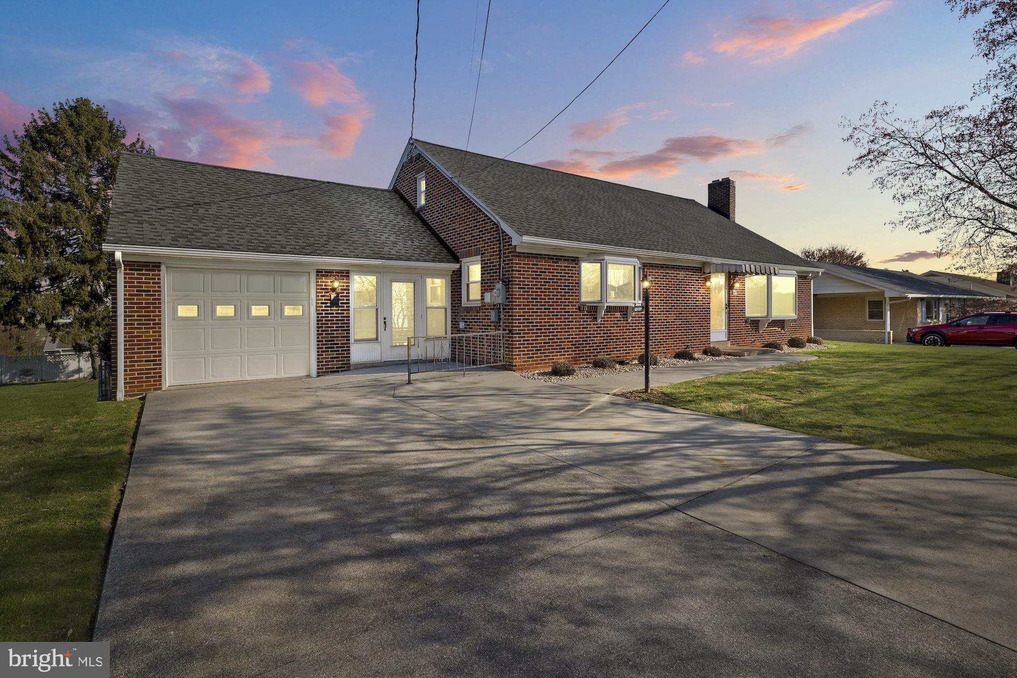 Swing into Summer in this all brick Cape Cod in South Hanover with a 38x16 in-ground pool with patio, deck and pool house. You will love the remodeled kitchen with stainless appliance, island and a gracious amount of cabinet and counter space. The remodeled bath is also a recent improvement to this lovely home. The spacious living room has a bay window, wood burning fireplace and hardwood flooring under the carpet. 2 nice sized bedrooms with hardwood floors are also on the first floor. The lower level has a finished club room with tile floors and a wet bar and bath with easy access to the patio and pool area for summer entertaining. The upstair has one large room which can be used as a 3rd bedroom or storage area. With both a breezeway and an open porch this home offers plenty of outdoor space on a nice sized lot with trees for privacy. The owner has taken good care of this home for you to enjoy for years to come.