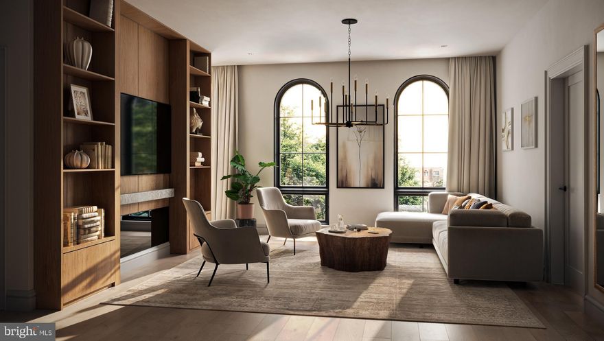 Welcome to 2N at The Curator on Quarry—a rare, design-forward residence offering three bedrooms, three full bath and one half bath with 1 deeded parking spaces. and just over 1,700 interior square feet.

Crafted for those who appreciate both architecture and artistry, every detail has been curated with intention. The chef’s kitchen is a true showpiece, featuring custom millwork, Wolf + Sub-Zero appliances, sculptural lighting, and an open layout that merges light, air, and refined materiality.

The serene primary suite offers a built-out walk-in closet and spa-level bath with a floating double vanity, curbless glass shower with linear drain, radiant heated floors, and museum-grade finishes. The secondary bedrooms are generously sized with excellent storage, while both bathrooms are outfitted in elevated natural materials and premium fixtures.

Set along a cobblestone street in the heart of Old City, The Curator offers a contemporary lifestyle framed by Philadelphia’s most historic surroundings. Residents enjoy a curated amenity collection, including a rooftop with a gourmet kitchen, a wellness center with the latest equipment, a spa-inspired sauna, virtual doorman service, dedicated mail and cold storage rooms, on-site storage, The Curator Lounge, and a complimentary bike loan program.

The Curator is an intimate collection of just 11 residences, each celebrating a balance of history, craftsmanship, and modern design.