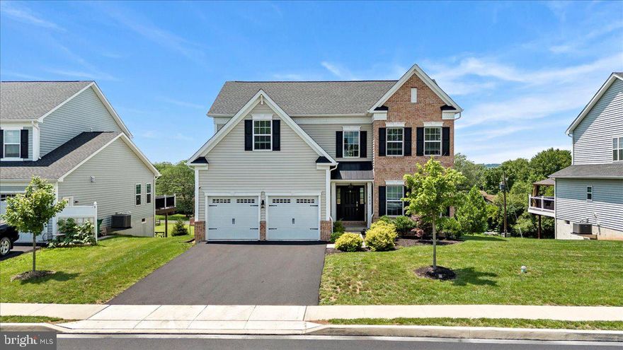 Welcome to your future Dream Home in Bayberry Crossings. Built in 2021, this stunning custom home is nestled in a family community. Close to Upper Perkiomen Schools, local restaurants, and nearby shopping. From the moment you step inside, you'll notice thoughtful updates and a welcoming atmosphere that makes this home truly special. An open concept with relaxed living as you enjoy a cozy gas fireplace. The kitchen is a timeless showpiece with upgraded quartz countertops, stylish cabinetry, and updated appliances. Perfect for dinner in your new home. Step outside to the back deck with a built in gas line, easy for your grilling needs. In the basement you'll find finished family living, with soaring 9-foot ceilings. Upstairs you will find 4 large bedrooms with 2nd floor laundry hook-up. The primary suite boasts elegance with a box tray ceiling and spa-like bathroom. Enjoy a walk-in rainfall shower, a soaking tub perfect for relaxing, and a layout designed for ultimate comfort. Come with a vision to make this home yours!! Property comes with a 1 yr America's Preferred Home Warranty.