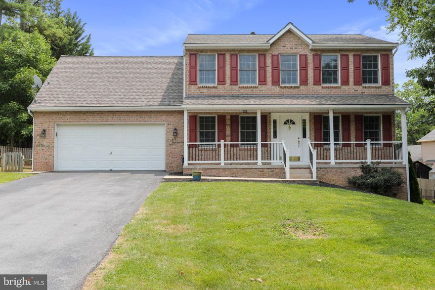 Serious Sellers!  NEW Roof 2021; NEW Siding 2021; Luxury Planks throughout 2023; Bathrooms tile planked 2023; Breathtaking granite 2023; Fully custom painted (ceilings, doors, trim, walls) 2023; new light fixtures, new plumbing fixtures 2023; custom blinds per window; Fresh landscaping 2023; New front porch railing, pillars and stair railings 2023 and its covered.  Currently 4 bedrooms, could easily become 5 with a main level room;  Multiple walk-in closets, abundance of storage, oversized 2 vehicle garage with ample storage, unfinished lower level with walk-out to yard waiting to be designed and finished in the years to come, fully fenced rear yard, large rear deck with pergola.  Go WILDCATS!   This property is located in a sought after community and district.  Near the C&O Canal, I-81, I-70, and many local features such as the Potomac River, Conococheague Creek for all boating size pleasures, Cushwa Basin is grand for fishing with kids, walking and hiking trails, an abundance amount of local history to enjoy!  BTW - Seller is offering a One Year Home Warranty! Call list agent for details.