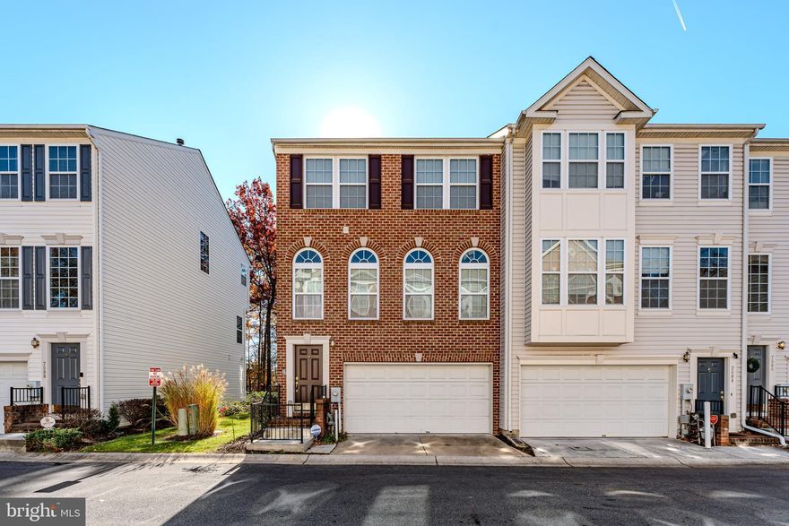 ONE OF A KIND TOWNHOME! METICULOUSLY maintained, everything is HIGH-TECH, UPDATED. Full of high-end improvements that make it truly exceptional. As soon as you walk in, main entrance greeted by modern wall moulding, the kitchen is a chef's dream, with a waterfall center island added in 2023, updated Stainless Steel appliances which include a gas stove with dual ovens, side by side refrigerator (2008), microwave (2015), Dishwasher (2023), glass doors with CUSTOM PULL-OUT DRAWERS were added to the pantry., dining room chandelier replaced in (2023) and a panel wall added to the kitchen bump out. The main level and all upper level bedrooms feature beautiful hardwood floors installed in 2010, along with upgraded crown molding and wainscoting panels in the main entrance area. Walkout to the PRIVATE DECK facing the TREES AND WOODS - enjoy and relax. The primary bedroom boasts a barn door entry to the closet, sensor lights, and a panel wall for added style along with a floating shelf. The primary bath was upgraded with a glass door shower, dual sinks, and more sensor lighting. The laundry room has NEW WASHER/DRYER (2023), with CUSTOM SHELVING (2021). The basement features a BUILT-IN WET BAR with CUSTOM LIGHTING, WINE COOLER, BUILT-IN TV CABINETS, BOSE SPEAKER SYSTEM & INTERCOM. A powder room in the basement for additional convenience with SENSORED AUTOMATIC LIGHTING. 
 The ENTIRE home has DIMMERS installed on ALL light fixtures for customizable ambiance. Don't miss the opportunity to make this remarkable Elkridge residence your own!

UNIQUE TO THIS HOME - PLENTY OF PARKING right in front of this home, the community offers a clubhouse with POOL and PLAYGROUND for children.