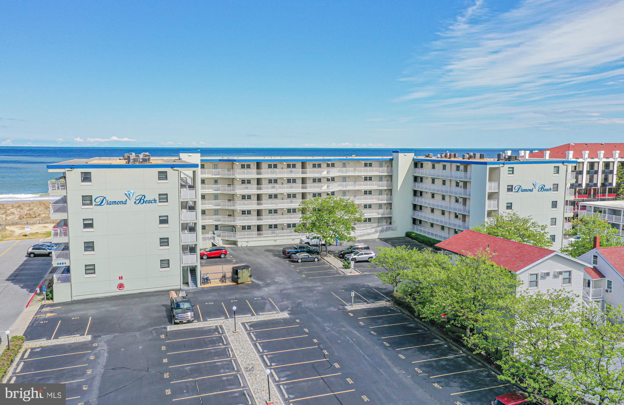 Great Ocean Side 2 Bedroom 2 bath unit with south facing large balcony. Located across from Ocean City convention center and only a couple of blocks from the board walk. Close to Restaurants ,shopping and Famous Coconuts .New HVAC 2022 New water heater 2023. (Professional Pictures to be loaded in Mls on May4th)