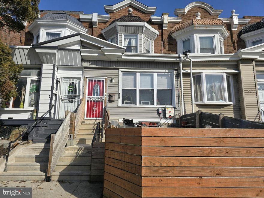 Opportunity is knocking—don't miss out on this incredible 4-bedroom, 2-bathroom home in the highly sought-after neighborhood of Cobbs Creek! Boasting over 1,500 square feet of space, this property is overflowing with potential and charm. Step inside to discover standout features such as an enclosed porch perfect for relaxing, recessed lighting, and a decorative fireplace. Outdoor features include a fully fenced in front yard and a wood deck that overlooks the fenced rear yard. The partially finished basement, complete with a walkout, adds extra versatility, while the 9+ foot ceilings provide a spacious and airy feel throughout the main level. This home is ideal for first-time buyers, repeat buyers, or savvy investors looking for an exciting project, and is being sold in As-Is condition. While it does require TLC, the possibilities are endless for transforming the space to suit your vision. Additionally, it’s located within a qualifying census tract for various first-time homebuyer assistance programs and grants with select lenders, making this an even more enticing opportunity. Schedule your showing today—your dream home or next investment awaits!