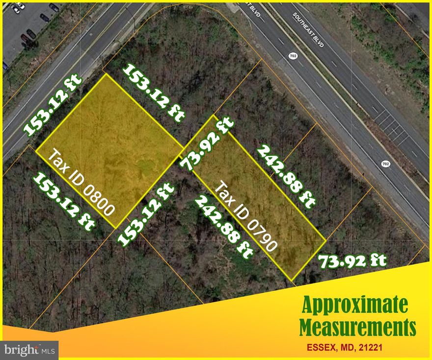 ONLINE AUCTION: Bidding begins 11/1 @ 10:00 AM. Bidding ends 11/3 @ 12:35 PM. List Price is Suggested Opening Bid. Lot of Land located in Essex, Maryland. MINUTES to Fox Ridge Park, Sue Creek Park, Baltimore County Cox's Point Park, Hyde Park Shopping Center, & numerous local marinas. Easy Access to heavy traveled Southeast Blvd. Property is Vacant. Deposit: $5,000.