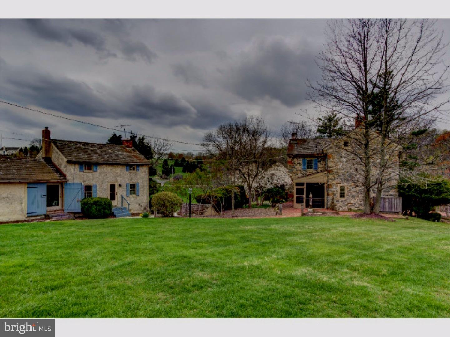 A rare opportunity to purchase one of Chester County's most prominent horse farms. Nestled within the extremely desirable Charlestown Township amongst more than 32 acres of lush pastures and rolling meadows, this once in a lifetime farm overlooks a meandering stream with unparalleled views of the countryside. This property consists of a classic 1800's Chester County Stone colonial home with 3 bedrooms, 2 1/2 baths, a lovely sun porch and romantic brick patio that offers vistas of the picturesque gardens and pool. The main house boasts a unique original farmhouse kitchen sink, Oakie details, curved window walls, along with the original wood plank floors and fireplaces. The finished basement with a full bath includes a walk-out leading to pool access. The Guest home features two bedrooms, 1 1/2 baths and absolutely charming living spaces with magnificent views from upper and lower porches. Outbuildings consist of a 4 car garage, workshop, stone bank barn with 13 large stalls, tack room, and a darling stone spring house. Horse, animal and nature enthusiasts alike will love this property and all it has to offer. Whether they are show horses, event horses, race horses or just pleasure horses, this is definitely the property with endless opportunities and unlimited potential. Private and secluded, yet incredibly convenient to the Main Line, Center City Phila. as well as Wilmington De. and major arteries including 202, PA Turnpike, Phila. Expressway, Rt 30, Philadelphia airport and 95. Two tax parcels: 35-03-0024.0300 and 35-03-0024.0100, taxes are listed as combined as well as assessments.