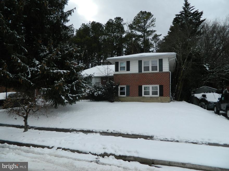 Home is being sold AS-IS,  This house is located near Goucher College.  Features  four bedrooms, 2 1/2 baths. Large sunroom and a back yard that backs to the college.