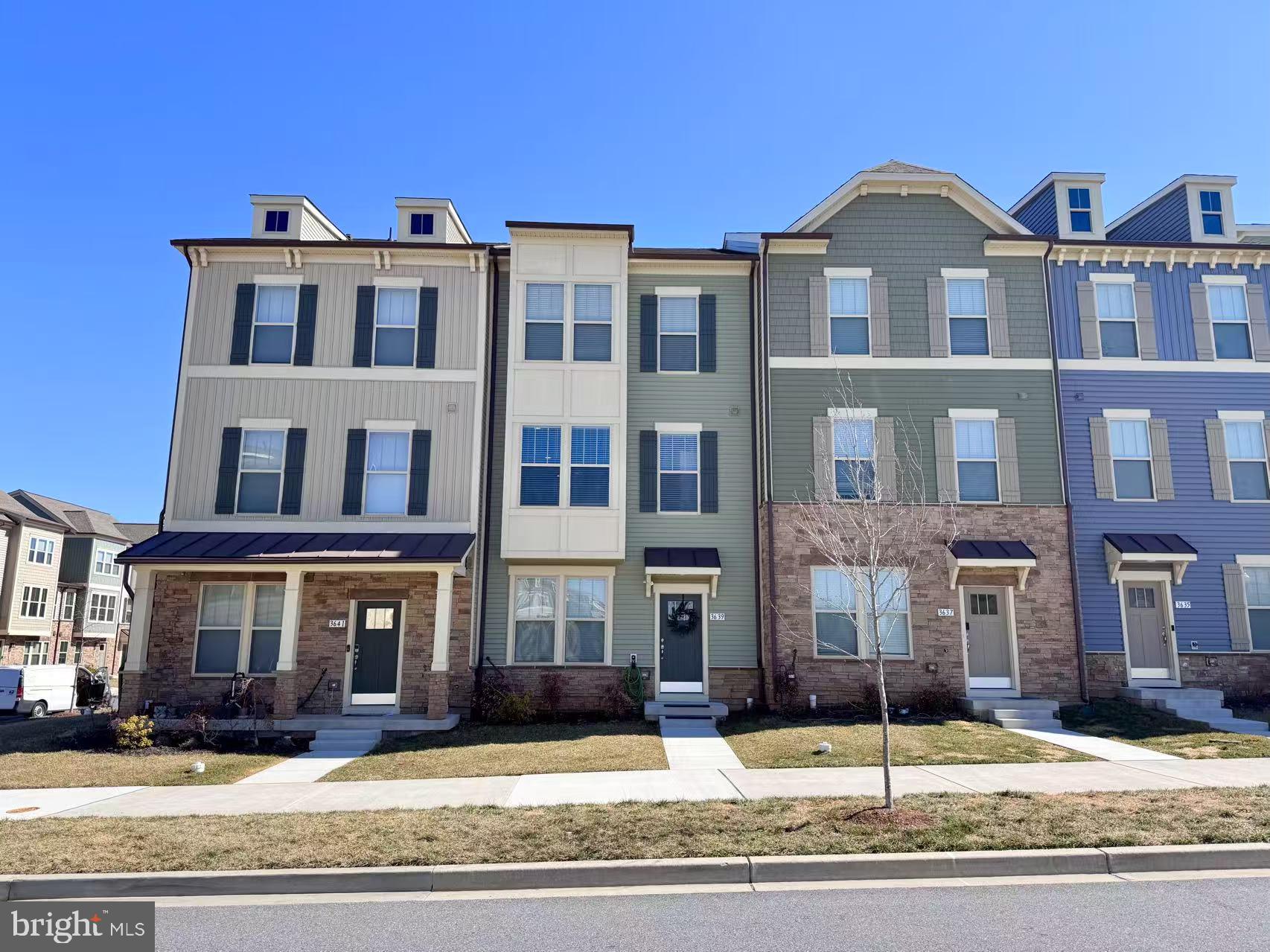 The home is currently occupied until 5/31 and will be available for delivery after the tenant moves out. It is in excellent condition and ready for its next residents! This stunning Landon II model by Dan Ryan Homes, located in the highly sought-after Stone Barn Village at The Villages of Urbana, offers modern living space with 3 bedrooms, 2.5 bathrooms, a two-car garage, and a spacious maintenance-free deck off the kitchen. The entry level features a spacious recreation room or home office with recessed lighting and LVP flooring, along with a two-car garage. The main level boasts an open-concept design with LVP flooring throughout, a modern kitchen with a large island, pendant lighting, and an adjacent morning room and living area, with the breakfast area opening to a large, low-maintenance deck—perfect for outdoor relaxation. On the upper level, the owner's suite includes a generous walk-in closet, dual vanity, with the laundry conveniently located on the bedroom level. This home is ideally situated across the street from the new Stone Barn Community Center, within walking distance to the newly built Sugarloaf Elementary School and Urbana Community Park, and part of the award-winning Blue Ribbon school district. Residents enjoy a wealth of amenities, including walking and biking trails, shops, restaurants, multiple community pools, basketball and tennis courts, community centers, a state-of-the-art library, a seasonal farmer’s market, and several playgrounds/parks, with easy access to I-270 for a convenient commute. No smoking. Small pets allowed on a case-by-case basis. Applicants must have a 680+ credit score and a household income of at least 3x the monthly rent. The tenant is responsible for all utilities (gas, water, internet, and electricity), and tenant insurance is required. 1 year lease min. The application fee is $49.99 per applicant, and all adults (18+) must apply.