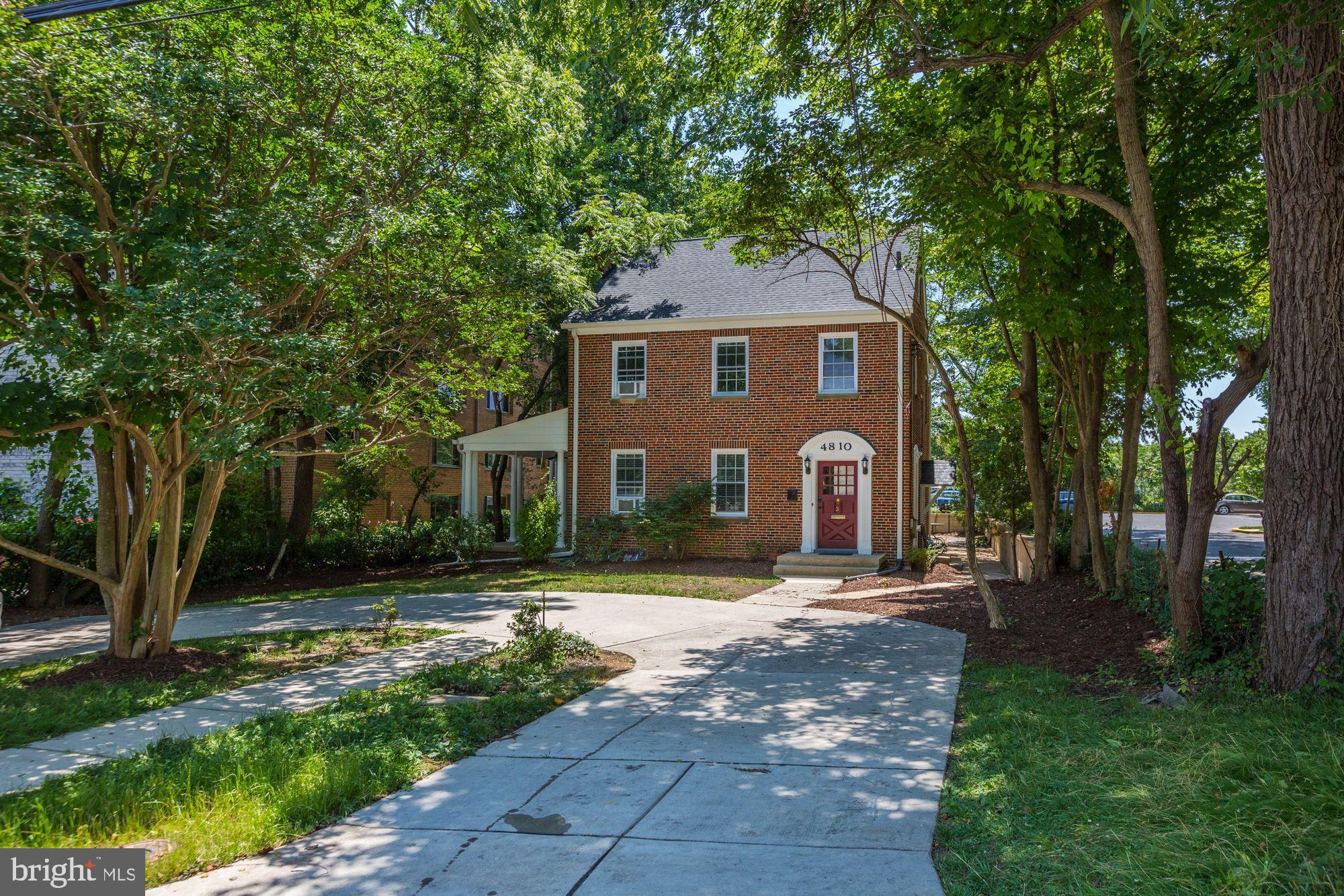 SHORT TERM LEASE - AVAILABLE TO RENT UNTIL END OF JULY 2025. RARELY AVAILABLE, RENOVATED 2 BEDROOM UNIT in Downtown Bethesda Area - Only Short Blocks to Metro, Shops, Restaurants & more. Walk Score of 97! Light & Bright floor plan with plenty of living space. This is the perfect property as it as a rarely sought after location right outside of Downtown Bethesda. This is a fully detached 3-Unit property, which contains a 2 bedroom unit, 1 bedroom unit, & a studio unit. This is Unit #3, which is the main level 2 bedroom unit. Includes 1 parking space in the driveway. Includes all utilities in rent price, except Cable TV/Internet. Recently updated/renovated & a well kept gem! Washer/Dryer on lower level (common area). Boasting a circular driveway with superb curb appeal, a lovely fenced yard with an outdoor area, & includes a patio.