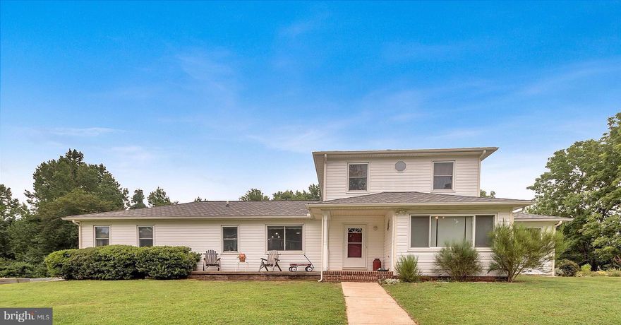 NEW LISTING! Fabulous Home on 3 acres, 1.5 miles to Brooke VRE, no HOA! SO MANY UPGRADES in this wonderful home--it's a MUST SEE: Open, welcoming floor plan, AMAZING Chef's Kitchen, upgraded flooring throughout, updated bathrooms, private Master Suite. Energy Star HVAC & windows. New 50 yr. Roof. 2 large Sheds.Near schools, shopping, I95 Hot Lanes, FBI, Quantico MCB, more. See this treasure today!