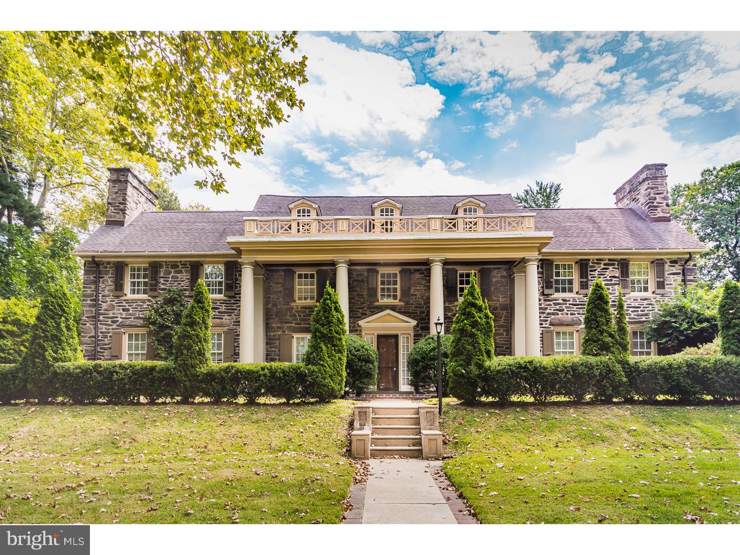 22 Colwyn with its quiet elegance and traditional charm is a home for the centuries. A 2-story columned entrance greets you from the outside leading you into an open foyer and floor plan perfect for today's lifestyle. Built in 1905 this 5- bedroom, 3-story home was meticulously restored and renovated by the previous owners yet maintained fastidiously by the current owners. It's original charm and architectural integrity has been maintained and shows in every generously sized room. This is a neighborhood of tremendously beautiful older homes but rarely will you find one so beautifully updated with such exquisite curb appeal. The fully renovated chef's caliber kitchen boasts a 60 inch Wolf double oven, 6- burner cook top,grill and griddle. Granite island and counter tops, stainless appliances, copious cabinetry, and separate work/office area. All three and half bathrooms were renovated in 2001, the third floor bathroom renovated as recently as August 2016. Two walk in attic spaces on either end of the third floor provide storage space for a lifetime not to mention unlimited storage options in the unfinished, freshly painted, clean basement. For your personal indoor comfort and efficiency there is 3-zoned central air and 2-zoned heat, all windows replaced 1st and 2nd floors. For your outdoor pleasure, a beautiful pool, gardens and koi pond will keep you entertained and cool in the warmer months. The detached carriage house/garage awaits your personal touch. Currently used for storage only, the 2nd floor is plumbed and can be used as a living space. New driveway goes right up to the carriage house. Short walk to Cynwyd Park, R6 Cynwyd train, Cynwyd Tennis Club, Cynwyd Heritage Trail and Bala Ave. shops and dining. Nationally recognized Lower Merion School District, quick access to center city, the Phila. International Airport, and the Jersey Shore makes this an ideally located home; make it yours today!!