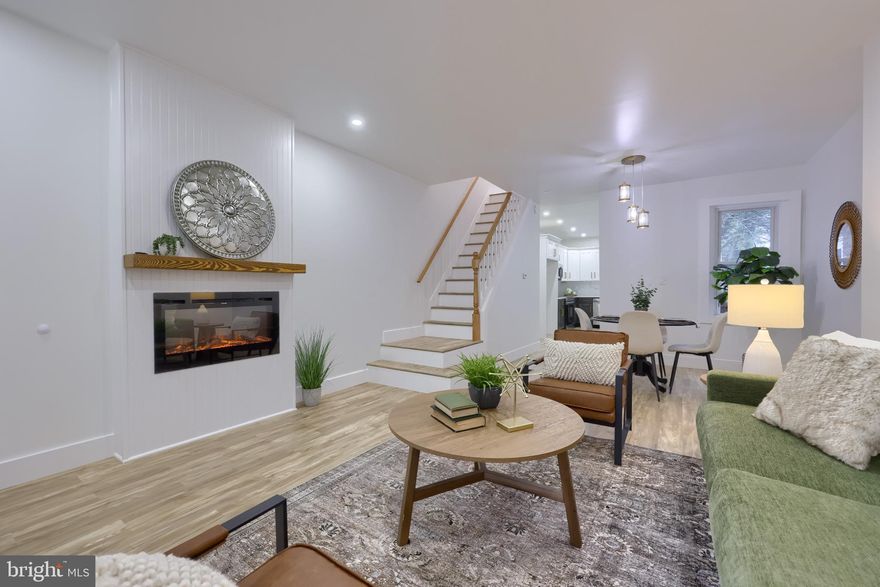 MOTIVATED SELLER!  Welcome to 610 E Madison St, a beautifully reimagined 4-bedroom, 2-bathroom home in the heart of Lancaster city.  This property has undergone a complete professional renovation, blending modern elegance with timeless charm, offering its new owners a move-in-ready experience in a prime location.
Step inside to discover an inviting open-concept main level, where the spacious living and dining areas flow seamlessly into a brand-new kitchen. The kitchen is a chef’s dream, featuring sleek quartz countertops, a stylish backsplash, and top-of-the-line appliances, perfect for both everyday meals and entertaining guests. The entire home boasts new luxury vinyl plank (LVP) flooring, creating a cohesive and contemporary look, complemented by great lighting throughout and new doors paired with newer windows for energy efficiency and aesthetic appeal.  Upstairs, you’ll find four generously sized bedrooms and the convenience of a second-floor laundry. Two fully renovated bathrooms offer modern fixtures and finishes, ensuring comfort and style. Stay cool year-round with brand-new central air conditioning, and enjoy the practicality of off-street parking—a rare find in this vibrant neighborhood.  Located just steps from downtown Lancaster, this home puts you within walking distance of the city’s best shops, restaurants, and parks, as well as highly regarded Lancaster schools. Whether you’re strolling to a local café or enjoying a day at a nearby park, this location offers the perfect blend of urban convenience and community charm.  Don’t miss your chance to own this turnkey gem at 610 E Madison St—a perfect fusion of modern upgrades and an unbeatable location. MOTIVATED SELLER IS CONSIDERING ALL OFFERS!  Schedule your showing today!