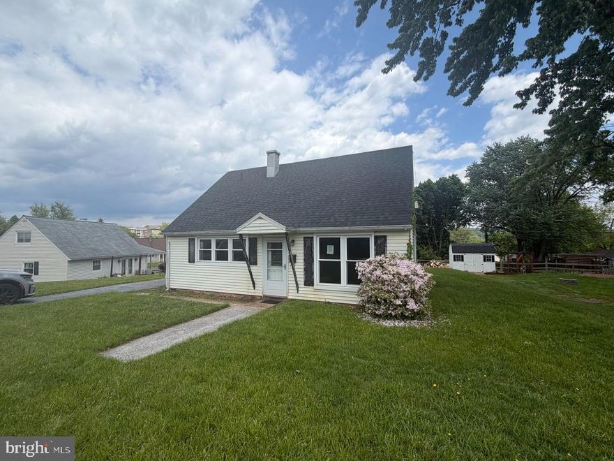 Great Opportunity to Build Sweat Equity Quickly! Super Value Detached Home In Middletown Area School District. Conveniently located close to all amenities such as Shopping Centers, Employment, International Airport, PA-283, I-83, and PA Turnpike. Easy commute to Baltimore, D.C, or Harrisburg. Over 1200 SqFt of finished living area. Open floor plan with great flow and 1.5-Story Living. Large Living Room/Dining Room combination, and Kitchen with plenty of cabinets. 4 Bedrooms. Full Bath, and Off-Street Parking in your Paved driveway. Great Back Yard that offers plenty of space for all of your backyard activities! Buyer pays all transfer costs. Sold As-Is. CASH OFFERS REQUIRE PROOF OF FUNDS. FINANCED OFFERS REQUIRE PRE-APPROVAL FROM LENDER. EMD must be cashiers check. BUYER(S) TO VERIFY GROSS LIVING AREA OF DWELLING AND LOT SIZE. INFORMATION IN LISTING TAKEN FROM PUBLIC RECORD. Home is part of the George Frey Trust. Annual rent of $11. This lease expires 10/01/2049. CAPITALIZED VALUE OF GROUND RENT IS A REQUIRED MLS FIELD SO I ESTIMATED IT BASED ON A PREVIOUS TRANSACTION. THE GEORGE FREY TRUST DOES NOT USUSLLY ALLOW REDEPTION OF THE GROUND RENT. Per §235 Article VII, the Borough of Middletown is requiring the deficiencies with the sidewalks on the subject property as outlined in an inspection conducted 05/07/26 be corrected by the buyer at the buyer’s expense after closing. A copy of the Borough of Middletown letter and inspection along with the Concrete Specifications and a List of Concrete Construction Companies are being provided as Associated Documents in the MLS. In Addition, the buyer must sign and have notarized the Hold Harmless and Seller Indemnity Agreement also found in the Associated Documents in the MLS. Equal Housing Opportunity.