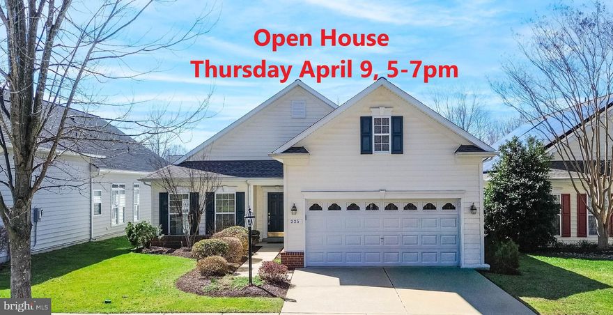 Open House Thur April 9, 5-7pm. Come fall in love with this amazing sought after 55+ community of Symphony Village with tons of amenities & activities. Enjoy having solar with super low $118 a month electric bills! Wonderful location yet close to hospitals, doctors, shopping, restaurants, beaches, parks, boat ramps & more. Gorgeous custom 3BR, 2BA rancher with stunning hardwood floors and lots of upgrades. New roof only 3 years old! Original owner has taken meticulous care of his home. 9' ceilings, huge kitchen with corian counters, pantry, gas fireplace, relaxing back patio, sky basement with finished room for an office and storage area.  Great location within the community as it is situated on the outside edge and over looks woods in the front so very peaceful. ONEYEAR HOME WARRANTY given at settlement for peace of mind. Come get this wonderful home before its gone!! Check out the inside and outside virtual tours in this listing.