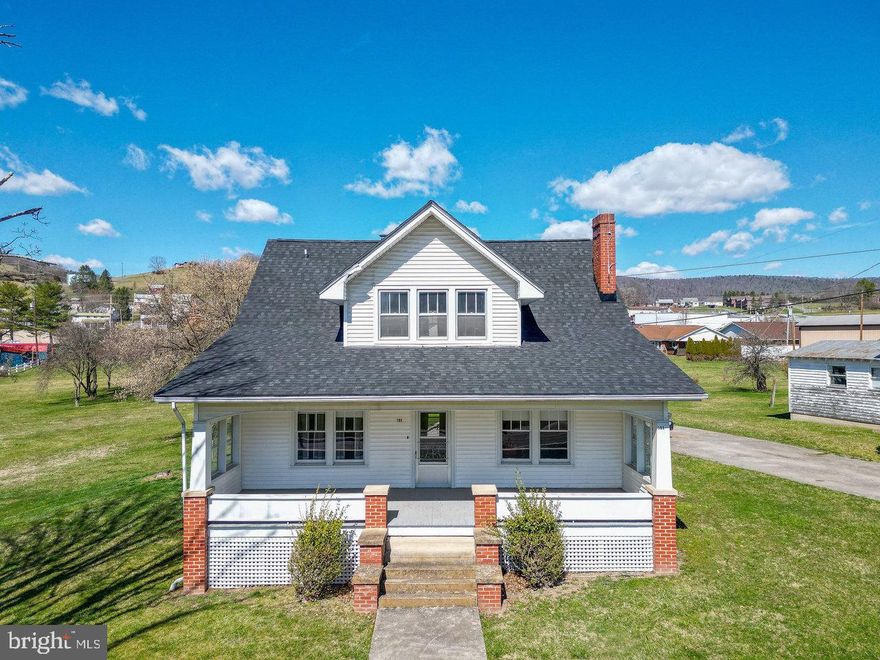 Charming 4-Bedroom 2.5 bathroom home on 1.6 acres with tranquil mountain views offers the perfect blend of country living with convenient access to everything you need. Gorgeous woodwork, including oak floors and elegant wainscoting, adding a touch of warmth and character throughout. The dining room offers flexibility to serve as an additional living space, bedroom, or perfect for an office or playroom. Full eat-in kitchen on main level with additional full kitchen and rough bathroom in basement. Huge yard with apple, pear, and plum trees, as well as blackberry bushes. Whether you?re relaxing on the front porch with breathtaking mountain views or enjoying the peaceful atmosphere from the back covered deck or sun room, this home offers fabulous outdoor space. Additional features include a detached garage, barn, and shed, providing ample storage for all your tools and toys. A brand-new roof (2025) ensures peace of mind, while the new washing machine adds extra convenience for everyday living. You will be surprised at the amount of indoor and outdoor space this property affords. So much potential in this special home owned by one family since constructed.