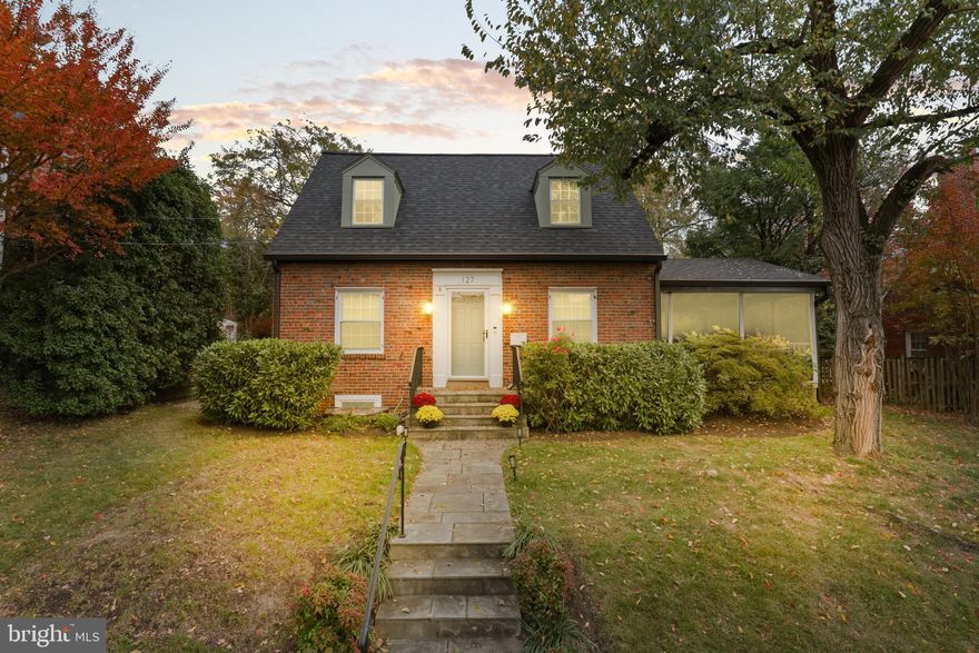 OPEN HOUSE CANCELLED, PROPERTY UNDER CONTRACT - This classic and adorable brick Cape Cod has been meticulously renovated and features refinished hardwood floors and four spacious bedrooms, including a primary suite with dormer windows. 

Custom built-in bookcases, modern tiled bathrooms, soft gray tones and thoughtful finishes create the perfect blend of classic charm and sophistication. The white kitchen, complete with granite countertops, stainless steel appliances and abundant custom cabinetry, pairs perfectly with the coziest breakfast nook.

The real gem? A massive screened-in porch with exposed beam ceilings and premium decking. Plus, the fully finished basement below offers endless possibilities for work, play or relaxation. 

The Location: Walk 3/4 mile to King Street Metro, 1 mile to Old Town's cobblestone streets, USPTO, and Whole Foods. 

Recent improvements include new roof, gutters, soffits and siding (2025), newly rebuilt screened-in deck (2025), complete kitchen renovation (2023), emergency egress window (2022), sump pump (2023), replace main line sewer (2024), landscaping (2025) and more.