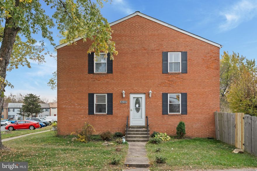 Welcome home to this well situated End of row townhome featuring 4 bedrooms and 3.5 bathrooms. This home features hardwood flooring on the main and upper levels, waiting for your finishing touches. Upon walking in the front door you are greeted by a generous sized sitting and living room with a designated dining space. The Primary bedroom features a modern/updated bathroom, giving it a spa-like feel. The full sized basement gives you extra living space. The basement level features a brand new washer and dryer.  The Roof and Water Heater are 5 years young. In the backyard you are greeted by a lovely private patio and fenced yard with unlimited potential. This home is conveniently located near a plethora of shopping and dining options and the brand new Innovation Elementary school! Don't miss a chance to make this home yours!