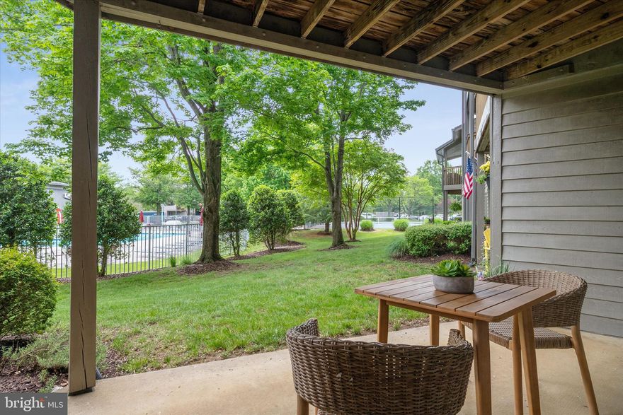 Beautifully maintained and move-in ready, this spacious 1-bedroom, 1.5-bath condo offers an exceptional opportunity to enjoy the waterfront community lifestyle in sought-after Chesapeake Harbour. Ideally located just steps from the community pool and adjoining tennis/pickleball courts, this light-filled home features an open-concept layout with generous living and dining spaces, floor-to-ceiling sliders, and two covered patios perfect for relaxing or entertaining.
The bright kitchen offers Corian countertops, double ovens, ample cabinetry, and direct patio access. The spacious primary suite includes a walk-in closet, full bath, and abundant natural light. Recent updates include new toilets and mirrors (2026), new hard-wired smoke detectors, and an electric fireplace scheduled for installation in May 2026.
Residents of this gated waterfront community enjoy access to a variety of amenities including a beach area, marina with kayak club and boat slips, restaurant/pub, pools, tennis and pickleball courts, walking paths, and 24-hour security. Conveniently located near downtown Annapolis, shopping, dining, and major commuting routes. Parking is directly in front of the building for added convenience. A wonderful opportunity to own in one of Annapolis’ premier waterfront communities