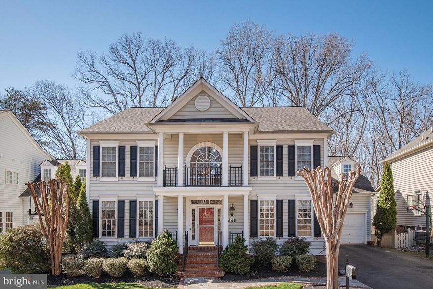 This exquisite Dartmouth model, the largest in the Lakelands, offers over 5,000 square feet of luxurious living space with an open floor plan designed for modern living. Nestled on a private street in the coveted Lane in the Woods neighborhood, this home boasts breathtaking wooded views from both the front and back, creating a serene retreat. The custom gourmet kitchen features high-end appliances, perfect for culinary enthusiasts, while the three-seasons room allows you to enjoy the beauty of nature year-round. The thoughtfully designed layout includes two home offices, a renovated Jack and Jill bathroom, and a family room with skylights, filling the space with natural light. Beautiful hardwood floors flow throughout, and several custom walk-in closets offer ample storage. A custom mudroom with built-ins adds convenience, while recent updates, including a new hot water heater and two upgraded HVAC systems, ensure modern efficiency. Located within walking distance to top-rated schools, Kentlands shops and restaurants, a movie theater, Whole Foods Market, and more, this home offers unparalleled convenience. Enjoy scenic walking paths surrounded by lakes, tot lots, and community green spaces, making this an ideal setting for both relaxation and recreation. With a two-car garage and a prime location, this home seamlessly blends elegance, comfort, and the best of Lakelands living.