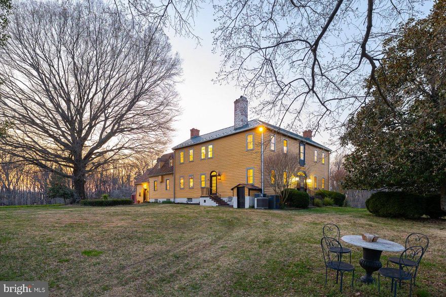 Here is your opportunity to purchase a Legacy Estate! Embark on a journey through time at the remarkable Liberty Farm, a unique retreat with a story unlike any other. Steeped in history dating back to its original landowner, The Reverend David Stuart of Inverness, Scotland, Liberty Farm beckons with its storied past and unparalleled serenity. Discover the heart of this estate, where a magnificent principal residence, built around 1796 by a descendant of Reverend Stuart, stands as a testament to centuries gone by. Boasting four bedrooms, four baths, & nearly 4,300 square feet of living space, this historic home has been cherished by only three deeded owners to date. The acreage combines a wonderful blend of pasture & woods, used for livestock, farming and hunting. Liberty is predominantly a tree farm with 90 acres of forest. This spring, 30 acres of pines will be replanted. The remaining 48 acres of hardwoods were thinned of less desirable trees, leaving oaks and other valuable hardwoods. The balance of the land is fenced and open pasture. Perched atop elevated ground, the estate enjoys refreshing natural breezes and a sense of seclusion, while its proximity to the Potomac River adds to its allure. Complementing the main residence is a charming 1371 square-foot cottage, complete with one bedroom, a full bathroom, kitchen, dining room, a converted sleeping porch, and a rustic fireplace to round out the ambiance, offering endless possibilities for guest accommodations. Venture beyond the cottage to discover seven additional outbuildings and barns, including a historic structure used as a Calvary Remount Station, dating back to World War I. Outdoor amenities abound, from a refreshing inground swimming pool surrounded by towering trees to serene nooks beneath century-old foliage. Whether you want to bring horses, cows, goats, chickens, create unforgettable gardens, or just enjoy the views of your land, this property offers a lifestyle hard to replicate. Step inside the main residence to find a seamless blend of historic charm and modern luxury. Meticulously preserved by its current owners, the home features a host of updates including a new roof upon their purchase, renovated kitchen, and landscaped grounds. There are 6 fireplaces and 3 chimneys that add to the style and function inside. Upon entering, be greeted by an elegant cantilevered staircase, leading to light-filled living spaces adorned with pine floors and floor-to-ceiling windows. Entertain with ease in the gourmet kitchen offering a harmonious balance of old-world charm and contemporary luxury, equipped with black granite countertops, stainless steel appliances, and Oakleigh wood cabinetry. This kitchen is a masterpiece of unparalleled style and function. Its design is a testament to meticulous attention to detail, with every element carefully curated by the owners to evoke a sense of seamless integration with the home's historic charm. The main level also offers a formal living room, dining room, family room, office and sunroom, all with tremendous space and views of the property.  Upstairs, discover a primary suite offering comfort & tranquility in equal measure. The suite offers a spacious walk-in closet, ensuite bath, that also connects to a private dressing room. Additional bedrooms provide flexible space for work or relaxation, while a basement offers ample storage and potential for customization. On an exciting and important side note, the State Review Board just approved the Owner’s application for the National and VA State Historic Designation.  They have been invited to complete the next step for approval.  Because of this, the property is now eligible for Virginia State Historic Renovation tax credits! This home boast top-notch systems including updated HVAC, heat pumps, & electrical panels. Conveniently located just minutes from Dahlgren, Caledon State Park, and downtown Fredericksburg, you can own a piece of history, just moments from city conveniences!