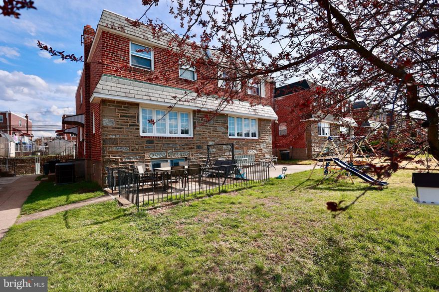 Welcome to this beautifully maintained 3-bedroom, 2.5-bath brick twin home offering over 1,500 square feet of living space, located in the highly sought-after Sandyford Park section of Northeast Philadelphia.

Step into the main level, where you’ll find a bright and spacious living room, a formal dining area perfect for entertaining, and a recently updated eat-in kitchen featuring natural wood flooring and large windows that fill the home with abundant natural light.

Upstairs, the second level offers three generously sized bedrooms with ample closet space, along with a well-appointed three-piece hall bath. The primary suite includes its own private full bathroom with a stall shower, providing added comfort and convenience.

The fully finished lower level expands your living space with endless possibilities ideal as a family room, home office, or even a fourth bedroom. This level includes front and side windows, a half bath, a separate laundry area, extensive storage closets, and direct access to a private rear yard.

Conveniently located near shopping, schools, and major highways, this home offers both comfort and accessibility.