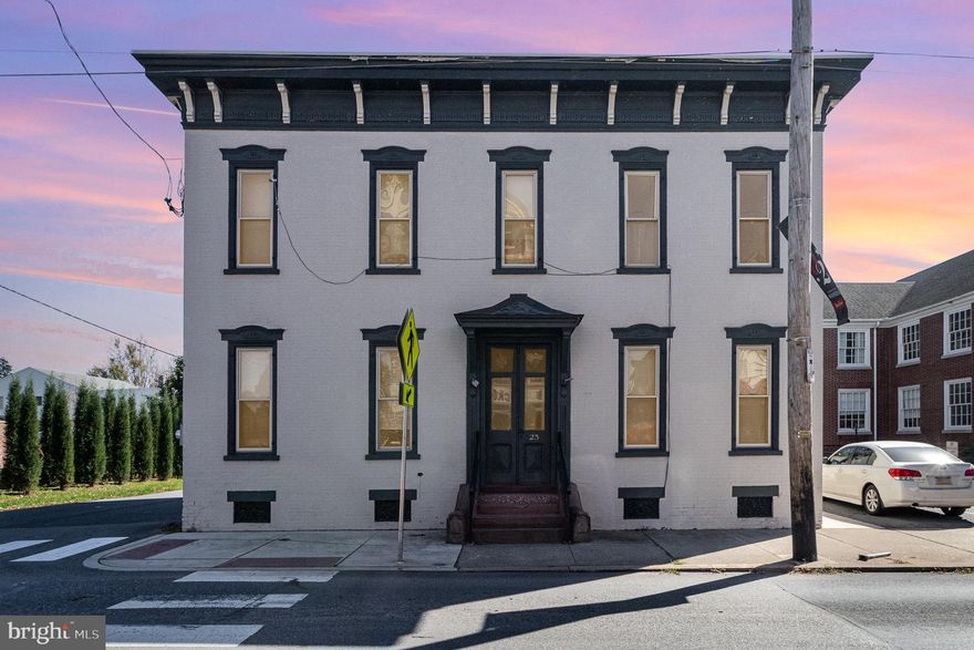 Welcome to 25 East High Street, a stunning historic property in the heart of Manheim! This fully rented 3-unit residential building offers charm, modern conveniences, and an unbeatable location. With off-street parking and proximity to Manheim's vibrant downtown, this property is perfect for both homeowners and tenants alike.
Unit 1 is a cozy first-floor, 1-bedroom apartment with central heating and cooling. Unit 2, fully renovated in 2021, features granite countertops, exposed brick walls, a sleek newer bathroom, and luxury vinyl flooring throughout. Unit 3 spans the entire second floor, offering a spacious 3-bedroom layout with modern comforts. Each unit is equipped with in-unit laundry hookups, central heating and cooling, and dedicated off-street parking.
Don’t miss out on this rare opportunity—schedule your showing today!
