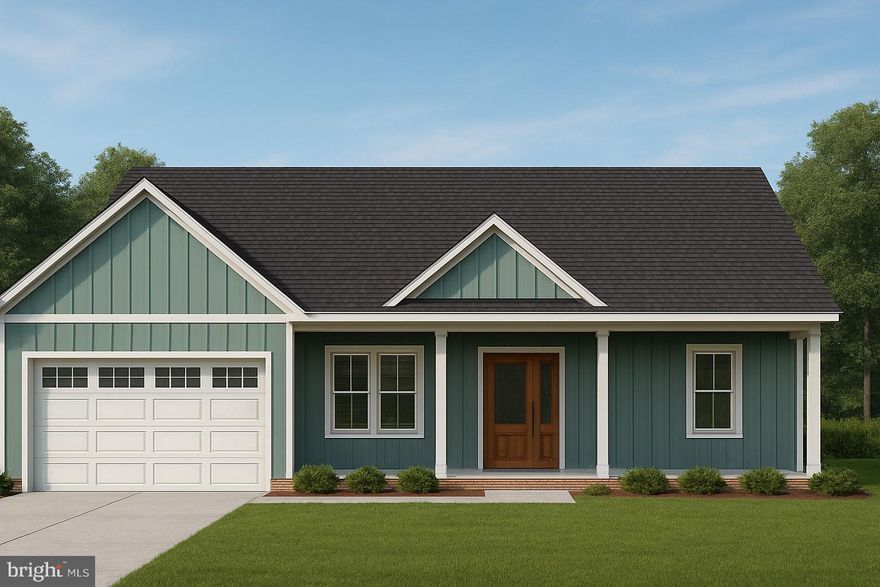 Custom to-be-built Modern Farmhouse on private lot with NO HOA!! Enjoy the finest side of living on your rural property, with all of the finishes you love! Lamb Construction, a local builder with over 25+ years of experience in both commercial and residential construction, is offering semi-customization of this proposed 4 BR / 2 BA one-story open concept home, featuring your own selected appliance package, gourmet kitchen featuring spacious island with seating and upgraded countertops, luxury vinyl flooring throughout for easy maintenance, and much, much more on this beautiful 0.94+/- acre lot! Call to get started on your dream home today! **Property is unimproved; call Listing Agent to schedule appointment to walk lot and meet builder to discuss options and pricing!**