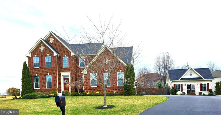 Welcome to 7 Allenberry Ct.  This remarkable custom built home with an open floor plan can be your year round oasis. Located at the end of the Cul-de-sac on a 1.01 acre lot.  Large gourmet style kitchen with island, pantry and Laundry Room;  Choose from a casual dining space with lots of windows off the kitchen or a formal dining room, additionally a sitting room and family room with fireplace on the 1st floor. The second floor offers 4 bedrooms and 2 full baths.  Additional approx. 950+ sq.ft.  finished basement with Kitchen, full bath, bedroom and Theater room for weekend movie nights with family and friends or for those holiday weekends with space for out of town guests. Additional ammenities include an in-ground heated Saltwater Pool with hardscaping, a separate Studio/Office with additional storage, Kitchen and bath.  Schedule your showing today!