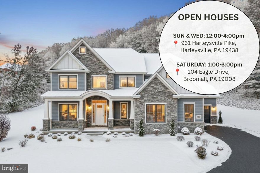 Nestled in the heart of Collegeville, Bronson Estates offers an exclusive enclave of luxury homesites on 1-acre lots, thoughtfully designed for those who value space, privacy, and elegance.

Surrounded by lush natural beauty yet just minutes from shopping, dining, and top-ranked schools, this community perfectly blends tranquility with convenience. Whether enjoying a quiet evening on your expansive property, a stroll through nearby parks, or an outing to Providence Town Center, Bronson Estates places you at the center of it all. With timeless architecture, spacious floorplans, and the prestige of a limited collection of homes, Bronson Estates is where refined living and everyday ease come together.

This brand-new, exquisitely designed traditional single-family home offers the pinnacle of modern luxury living. Step inside to a spacious, sunlit open floorplan adorned with high-end finishes, creating an inviting atmosphere for both gatherings and everyday living. The gourmet kitchen, with its top-tier design, is the heart of the home. Upstairs, the owner’s suite is a haven of comfort, complemented by a spa-like owner’s bathroom. An optional finished third floor adds versatility with customizable space to meet your specific needs. Choose to finish the basement with various options; a generous rec area, “flex” room ideal for an exercise room, guest bedroom, or additional home office.