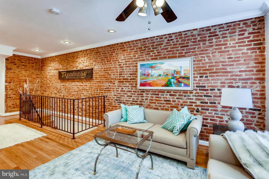 Size Matters! This beautiful 2,500+ sqft home includes a rooftop deck with fantastic water views, granite,gleaming hardwood floors, & finished LL. Walking distance to Canton Crossing, the Square, Fells & tons of restaurants and nightlife, you'll never run out of things to do here! HMS WARRANTY INCLUDED! Easy Parking! BRING ALL OFFERS! Motivated Seller!