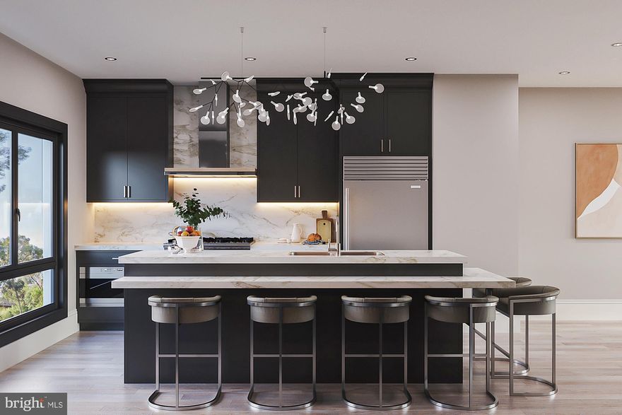 Welcome to Maxim Plaza  a unique enclave of homes in the beautiful neighborhood of Passyunk Square. Maxim Plaza is an incredibly designed community of 10 luxury homes where every inch of space was meticulously designed. Piper Crown Builders is proud to introduce the Brynn home: a 4-story townhome with garage parking! First impressions are impressive with Brynn. A stunning, extra high 40 foot home with a gorgeous brick façade will greet you, paying homage to the classic Philadelphia Brownstone. As you enter your custom front door into your foyer space, you will have your essentials - coat closet, bathroom, garage, and a large bedroom that can double as your in-home office, tucked away from the living area and bedrooms. In a neighborhood where parking is for the lucky few, you will have your own private one-car garage that is outfitted for electric car charging. The lower level is a massive space left for your imagination. The area will be finished with a powder room, optional wet bar, and built-in AV. Will this be your large home gym? Or will it be your theater room? Both? You have the space and the options. Ascend to the second floor and you will truly feel the space of the Brynn and recognize the pride in craftsmanship by Piper Crown. A completely open floor plan features a huge kitchen with designer stainless steel appliances, massive windows, built-in gas fireplace. The builder employs a web truss framing system, which allows you to have no visible soffits and ductwork and you will have the true height of the ceiling on the entire floor plus interior wall insulation to keep noise to a minimum. The kitchen is the heart of the home.  Both sides of the kitchen are anchored with cabinets that are taken to the ceiling. A large island with seating centers the space. Off of the living room is a large deck for the days of grilling or outdoor entertainment, a truly uncommon feature on many 4 story homes.  The third floor features two large secondary bedrooms with great natural light, a beautifully appointed full bathroom, and a large laundry room fully outfitted with cabinetry. The 4th floor was designed as one of the most functional owner suite levels available featuring a large study that can be used as a workout room or another in-home office. This space could also be designed as another large walk-in closet and dressing room. The hallway includes a wet bar conveniently placed close by the roof deck for easy entertaining. The Owner suite is its own private oasis with large windows bringing an abundance of natural light, a huge, fully outfitted custom California Closets® system, and a 4 piece bathroom completely decked out with double vanity, freestanding tub, and large shower. To add to the functionality, a separate powder room is on this floor to service the rooftop guests. Your private rooftop will feature incredible 360 views including the beautiful city skyline. Instead of the common fiberglass decks, Piper Crown will feature a Porcelanosa outdoor tile system aesthetically pleasing and incredibly easy to maintain. Maxim Plaza will be built to the highest standard of energy efficiency as well - upgraded LED lights throughout, higher grade exterior insulation, and interior insulated walls are just a few of the incredible building details accounted for in each home. To create the ultimate Buyer experience, Piper Crown has teamed with renown Abitare Design Studio and Michele Plachter Design Firm, who has worked on some of the most recognized luxury homes in the greater Philadelphia region, to create a floor plan and design palettes for you to choose from as you customize your house. Set back off any major streets, these homes offer a secluded, oasis-like feel, while still providing easy access to Center City, I-76, and I-95. The time is now. Maxim Plaza at Passyunk Square is your next home! Square footage should be verified by the buyer. It is the responsibility of the buyer to verify real estate taxes.