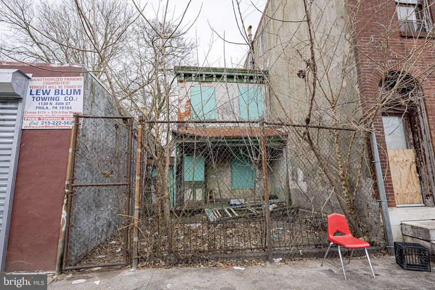 Calling all investors and developers to a great project in the Strawberry Mansion area of the city. The current home could be knocked down and a new structure erected. 18x20 lot. Could be sold with 2904-06 W Fletcher as a package deal. Property sold as-is with seller making no representations. Buyer responsible for L&I city cert and any potential violations. Schedule your viewing today! Motivated seller!