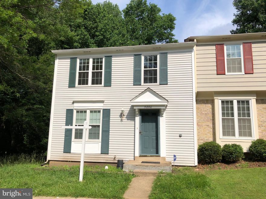 With a little TLC this home will shine!  Great opportunity to get in $30-$50k below market value.  This 3 finished level end unit townhome features 3 BR and 3 Full Baths.  The home needs some new carpet and fresh paint to get back on its feet, but with a little more work you can add significant value.  HVAC replaced in 2014, Windows Replaced in 2010 - Prime lot backing to trees, fenced w/Shed