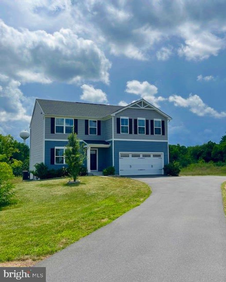 Rent decreased!  Come see this like new home which offers 4 bedrooms,  2.5 baths open floor plan. This home has a lot to offer for the whole family.  Largest lot in the community, desirable location great for commuting just mins from I 81 and Rt 11. 
The main floor has luxury engineer hardwood floors. Living room flows nicely into the dining room which is open to the eat in kitchen.  Kitchen has stainless steel appliances, deep sink with filtered water and a kitchen island that could seat 3 stools.  Lots of cabinets space and panty.  There's is a closet an nook off of the 2 car garage for any essentials.  Upstairs has a loft and 4 bedrooms with several walk- in closets.  Master has 2 walk-in closets and master bath has dual sinks and separate shower.   Hall Full bath has tub/shower combo, dual sinks and separate linen closet.  Washer and dryer is conveniently located upstairs next to the bedrooms.   Walk-out basement has plenty of room for storage or private work space.    Call for more information